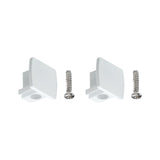 URail Verbinder 2er-Set Endkappe 2er-Set 13x21mm Weiß