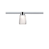 URail LED Schienenspot Safira Einzelspot 350lm 4,9W 2700K dimmbar 230V Chrom/Klar/Satin