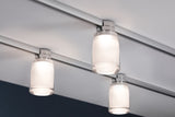 URail LED Schienenspot Safira Einzelspot 350lm 4,9W 2700K dimmbar 230V Chrom/Klar/Satin