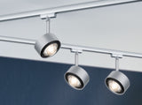 URail LED Schienenspot Aldan Einzelspot 498lm 8W 2700K dimmbar 230V Chrom matt