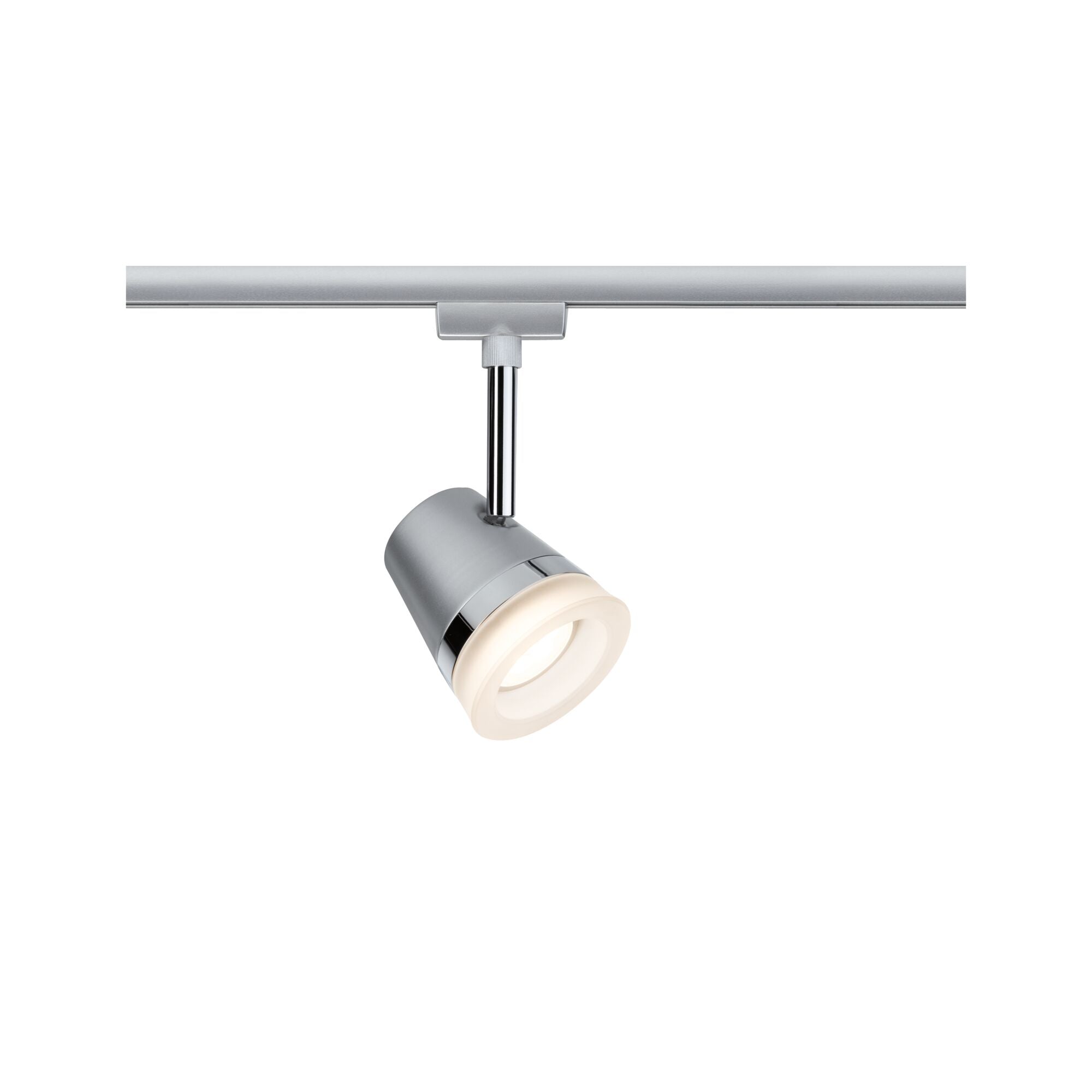 URail Schienenspot Smart Home Zigbee 3.0 Cone Einzelspot inkl. Tunable White Leuchtmittel GU10 330lm 5W Tunable White dimmbar 230V Chrom matt/Chrom