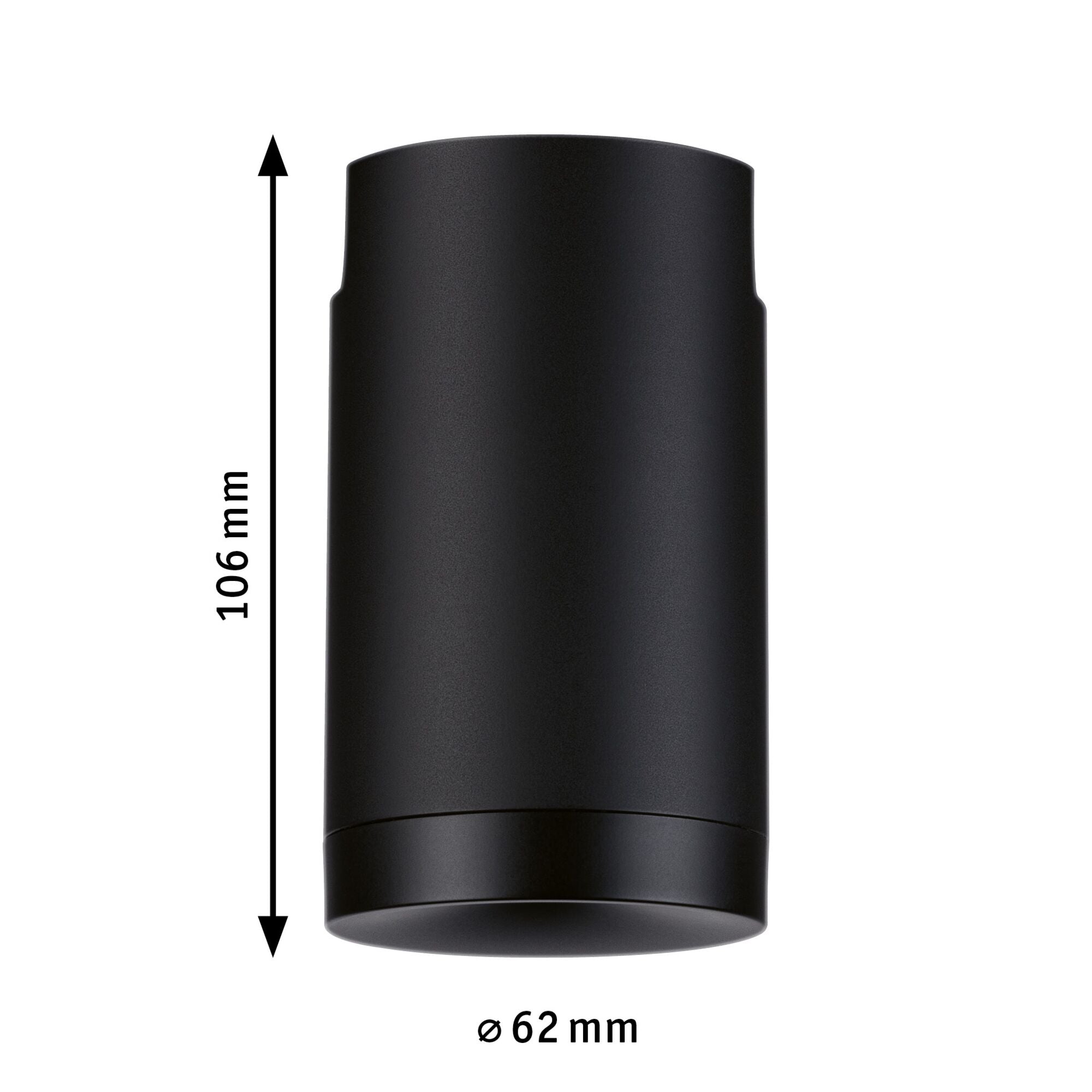 URail Pendeladapter Universal max. 100W 230V Schwarz matt