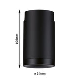 URail Pendeladapter Universal max. 100W 230V Schwarz matt