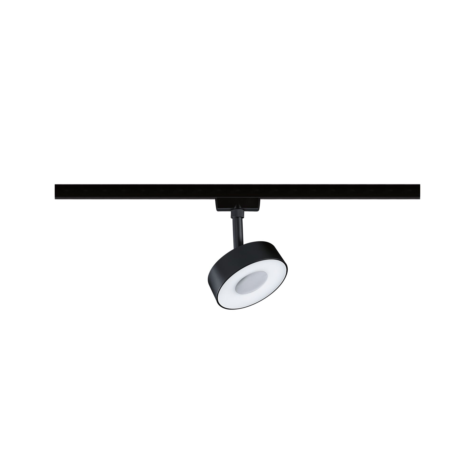 URail LED Schienenspot 3-Step-Dim Circle Einzelspot 160lm 5W 3000K dimmbar 230V Schwarz matt