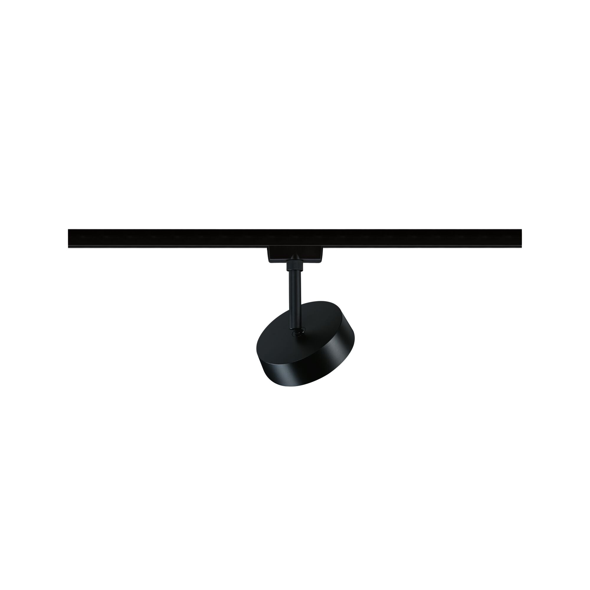 URail LED Schienenspot 3-Step-Dim Circle Einzelspot 160lm 5W 3000K dimmbar 230V Schwarz matt