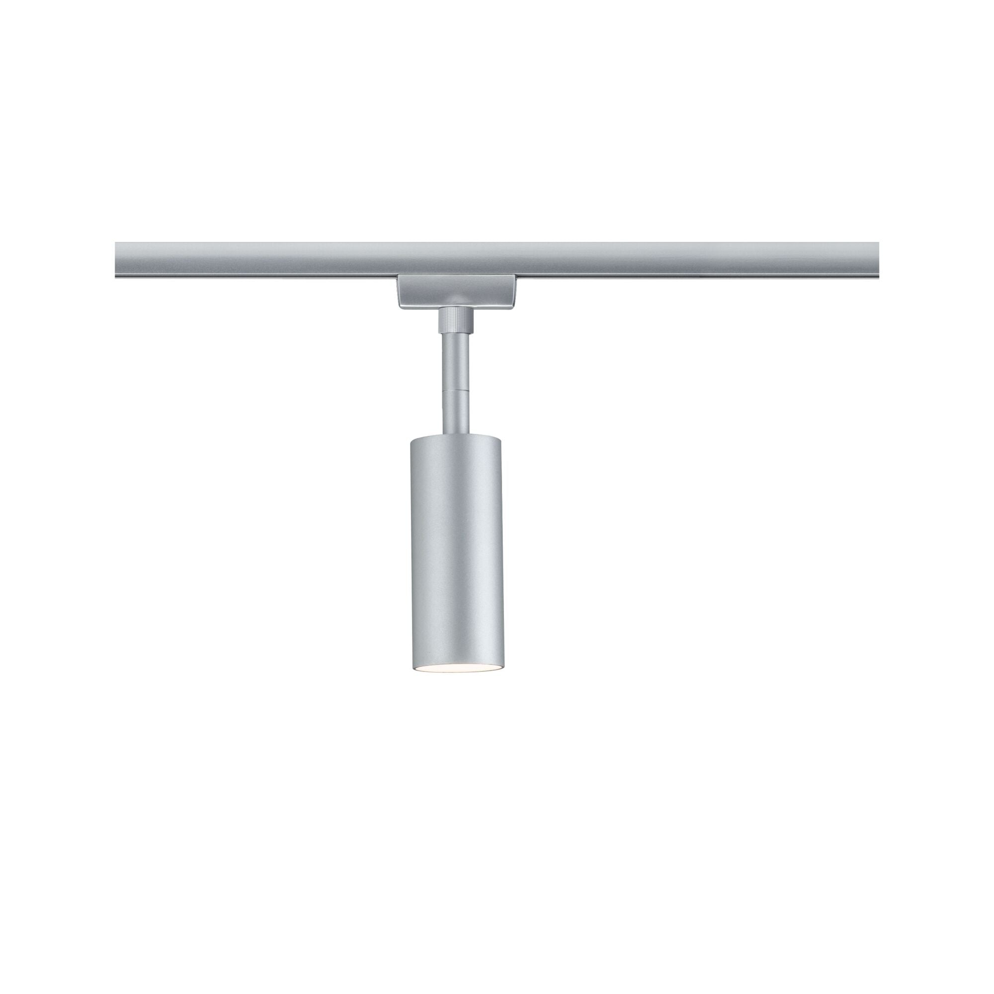 URail LED Schienenspot 3-Step-Dim Tubo Einzelspot 150lm 4W 3000K dimmbar 230V Chrom matt