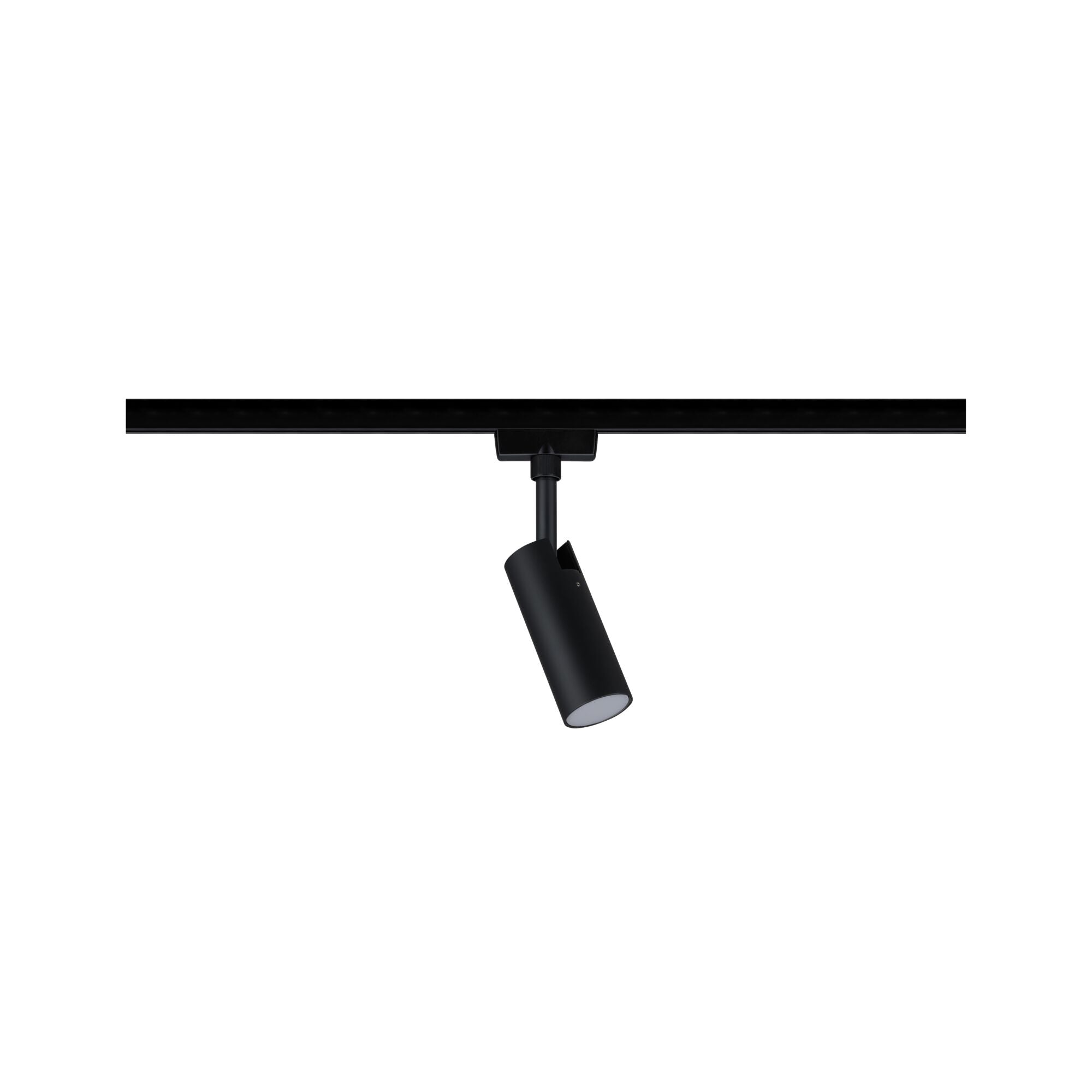 URail LED Schienenspot 3-Step-Dim Tubo Einzelspot 150lm 4W 3000K dimmbar 230V Schwarz matt