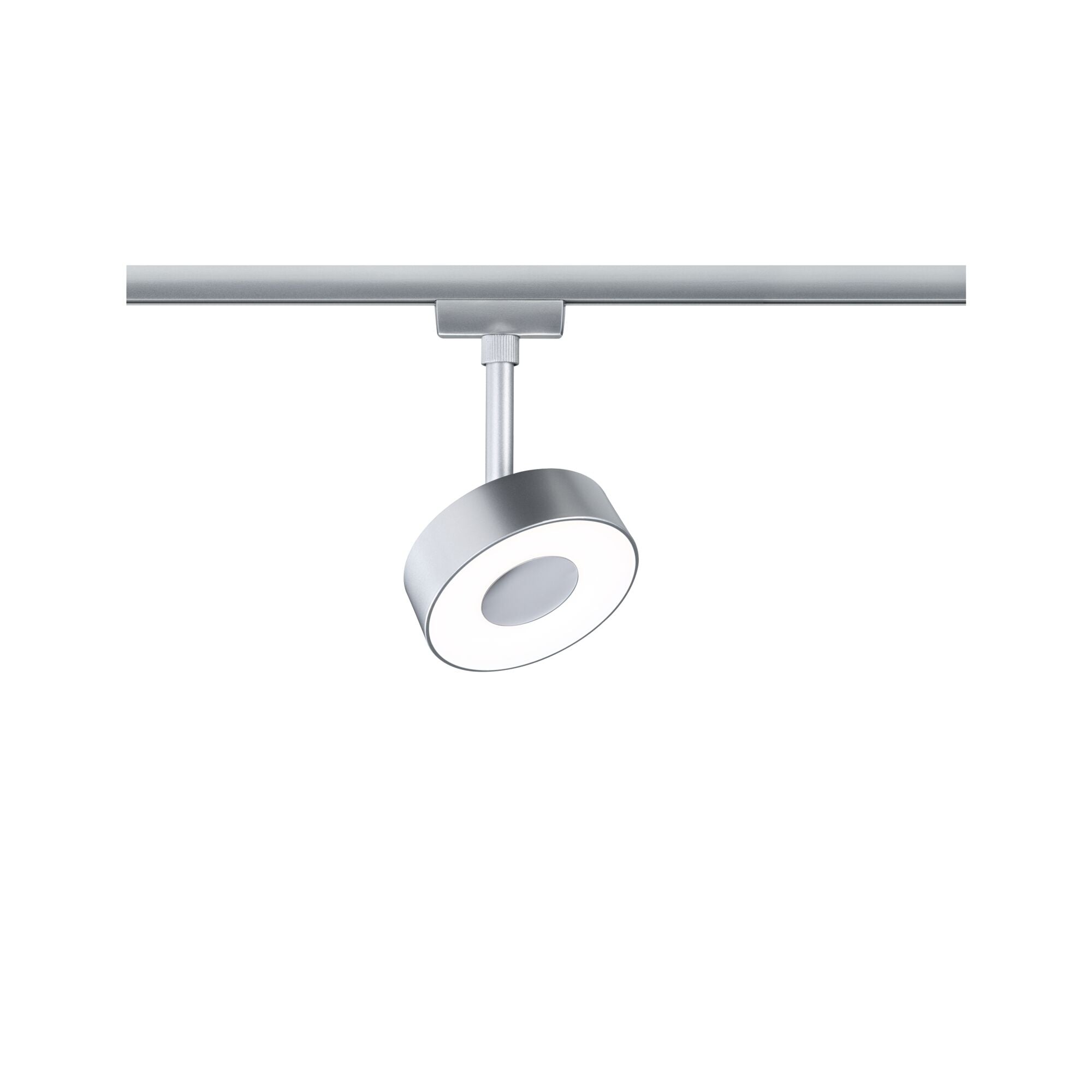 URail LED Schienenspot 3-Step-Dim Circle Einzelspot 180lm 5W 4000K dimmbar 230V Chrom matt