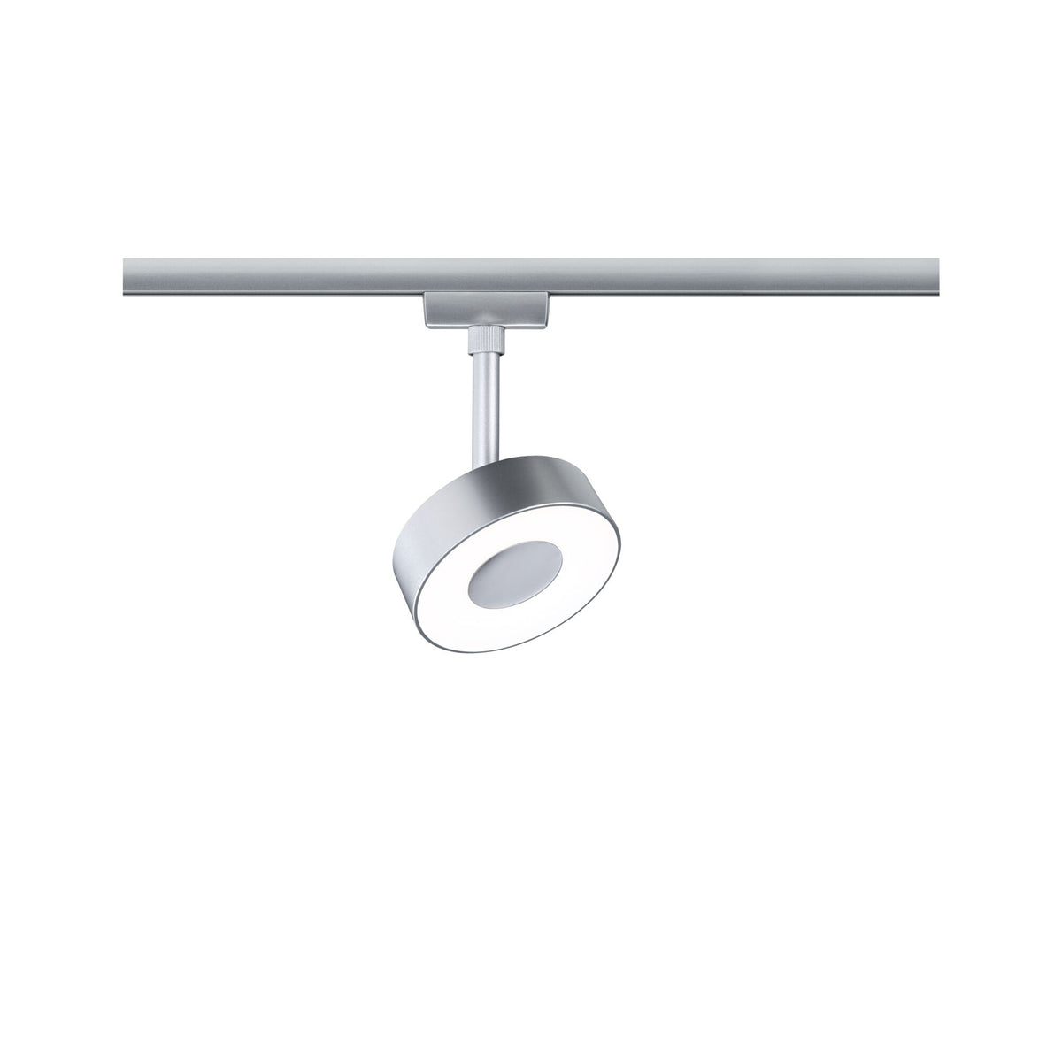 URail LED Schienenspot 3-Step-Dim Circle Einzelspot 180lm 5W 4000K dimmbar 230V Chrom matt