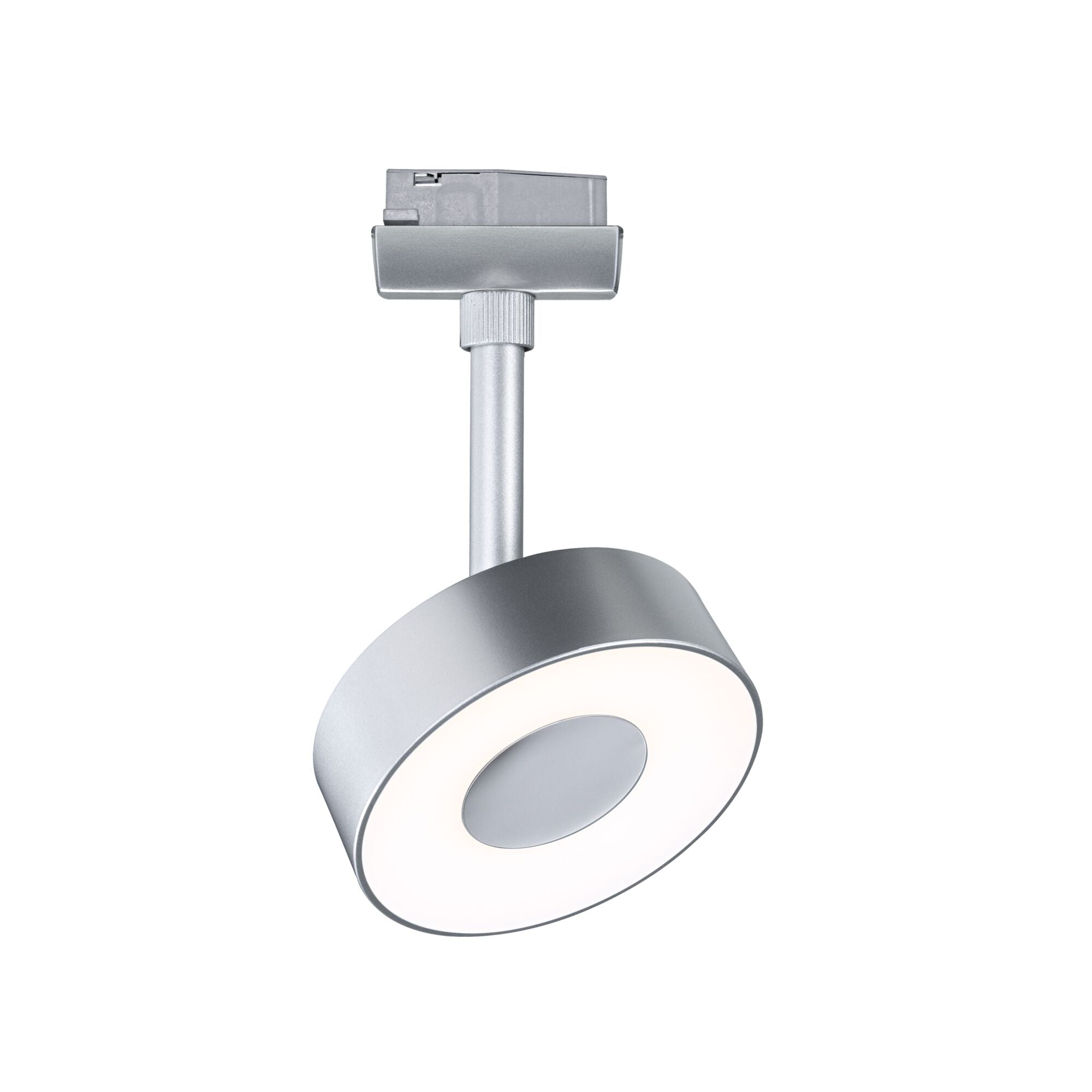 URail LED Schienenspot 3-Step-Dim Circle Einzelspot 180lm 5W 4000K dimmbar 230V Chrom matt