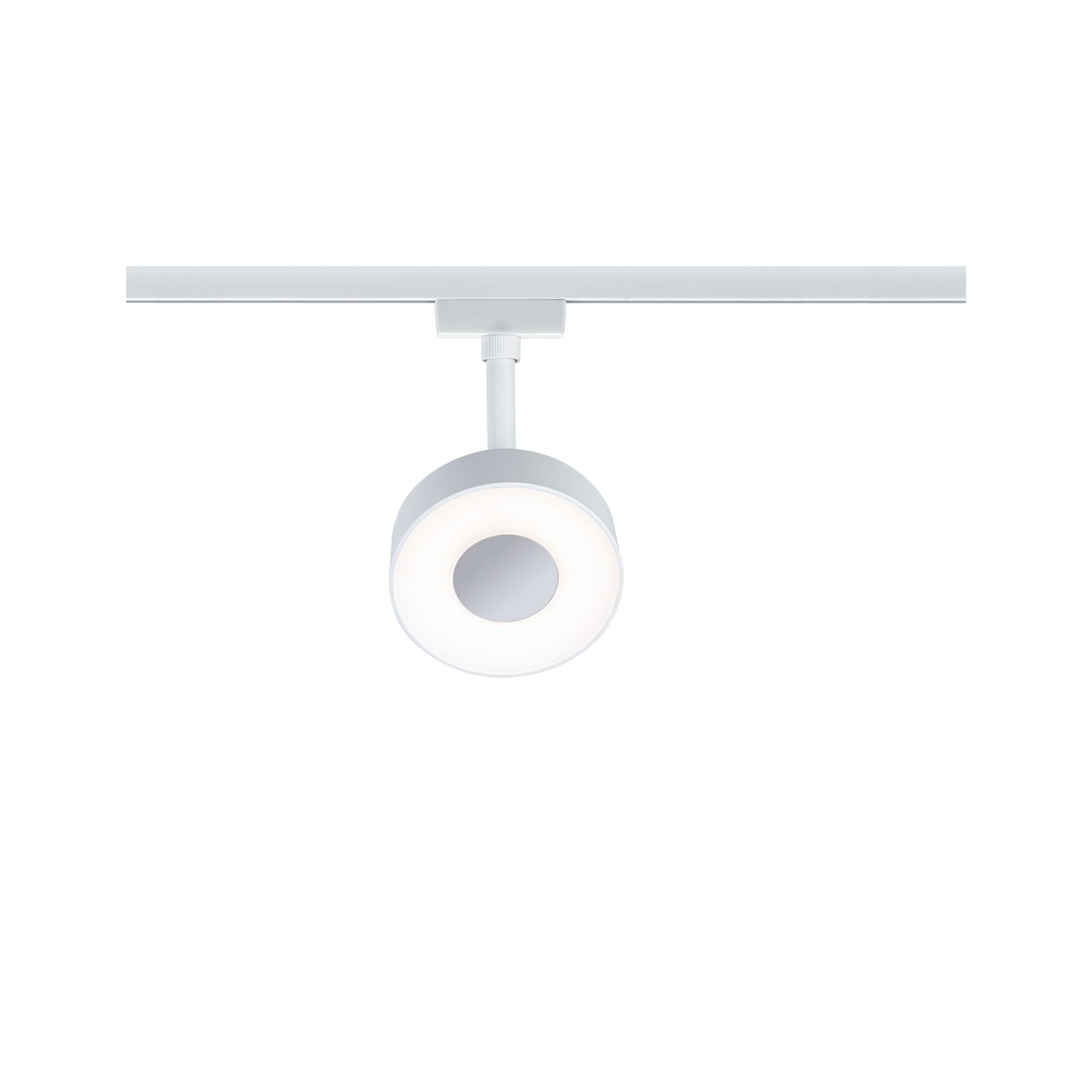 URail LED Schienenspot 3-Step-Dim Circle Einzelspot 180lm 5W 4000K dimmbar 230V Weiß