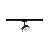 URail LED Schienenspot 3-Step-Dim Circle Einzelspot 180lm 5W 4000K dimmbar 230V Schwarz matt
