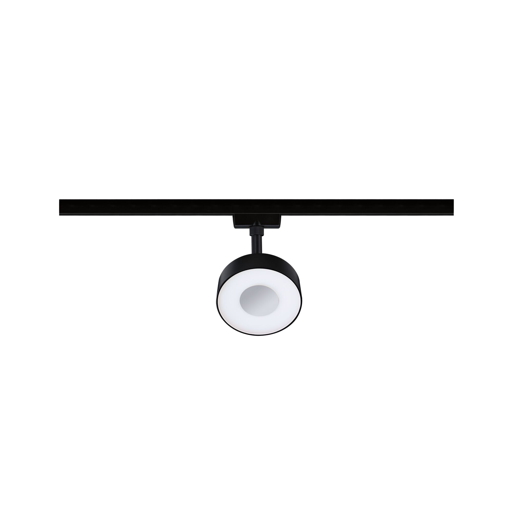 URail LED Schienenspot 3-Step-Dim Circle Einzelspot 180lm 5W 4000K dimmbar 230V Schwarz matt