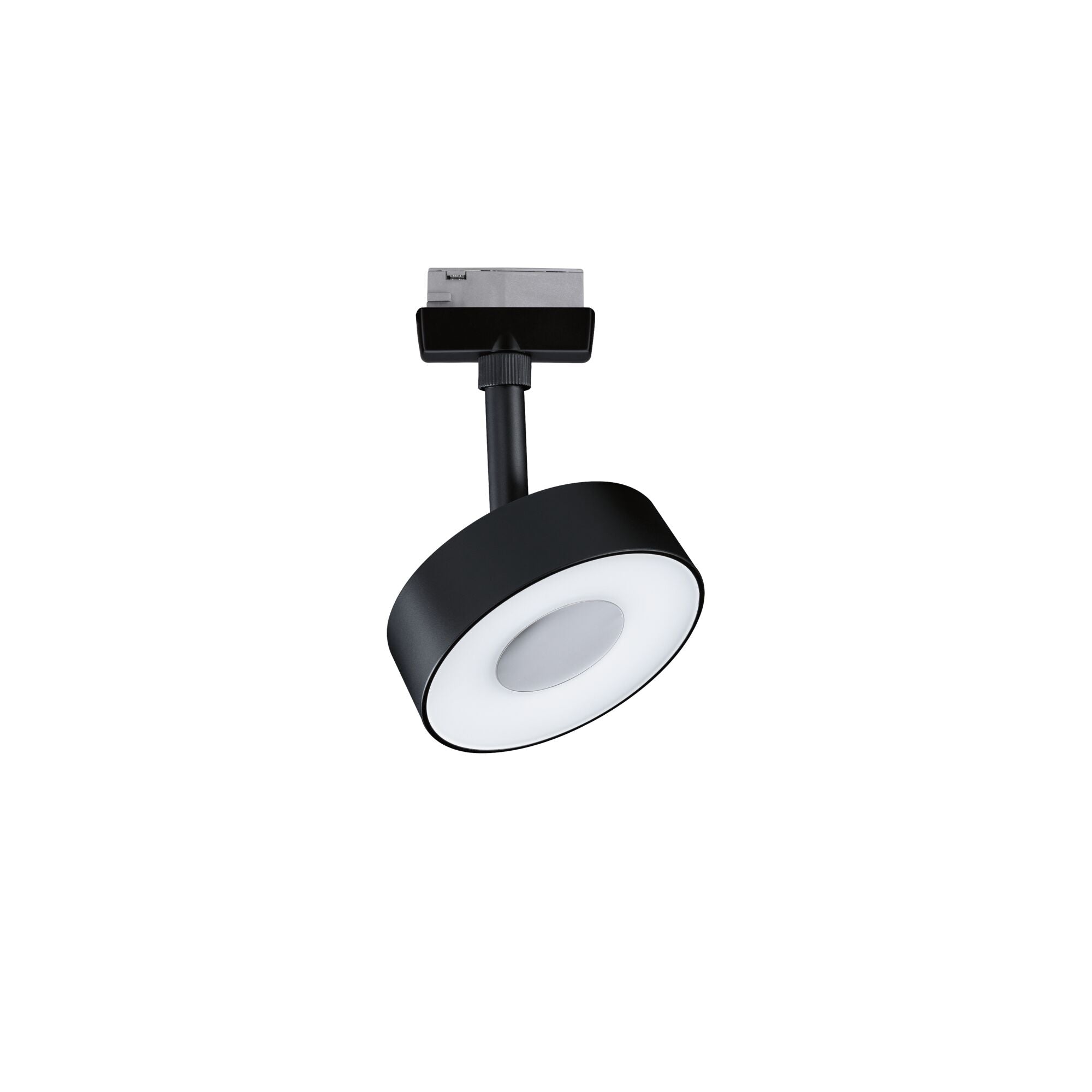 URail LED Schienenspot 3-Step-Dim Circle Einzelspot 180lm 5W 4000K dimmbar 230V Schwarz matt