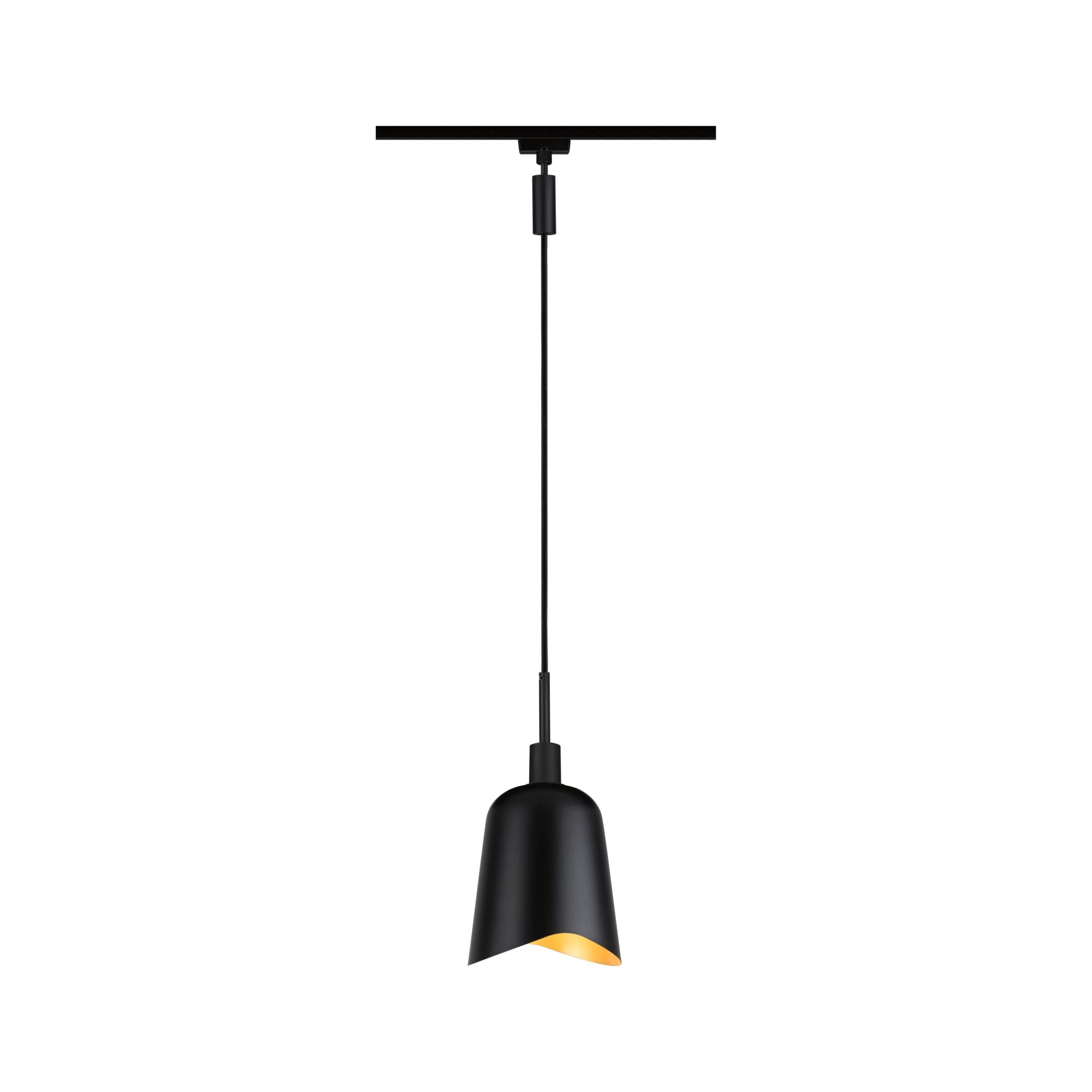 URail Schirm Alvaro DecoSystems 144mm Schwarz matt/Gold matt