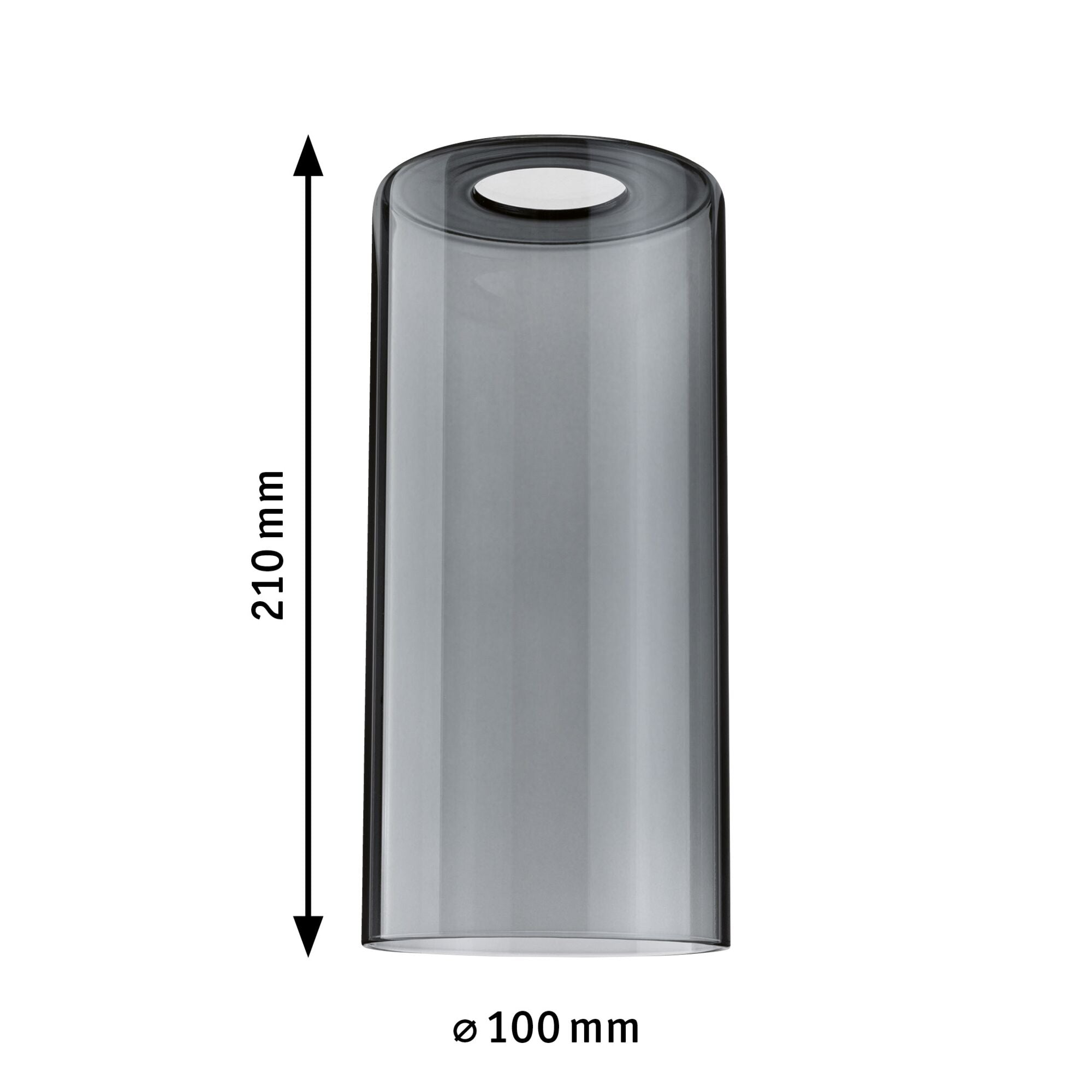 URail Schirm Raja 2Easy 100mm Rauchglas