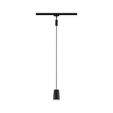 URail Pendel Cover GU10 max. 10W dimmbar 230V Schwarz matt