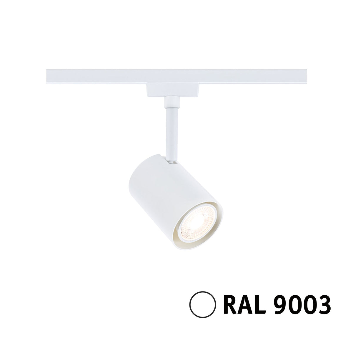 URail Schienenspot Luxe GU10 max. 10W dimmbar 230V Signalweiß