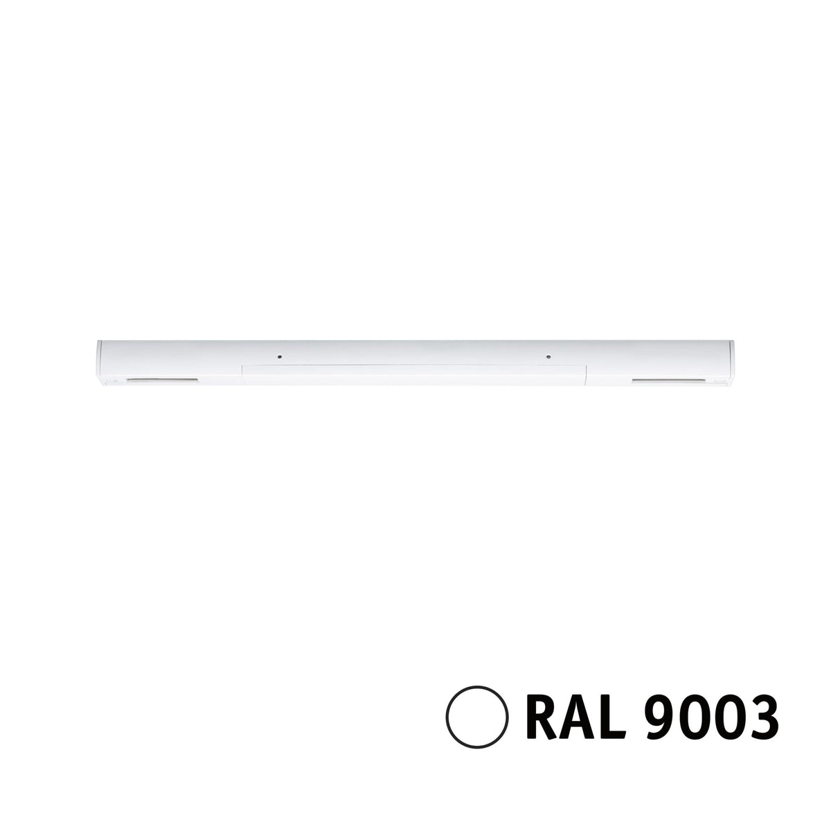 URail Einspeisung Mitte 304x18mm max. 1000W Signalweiß