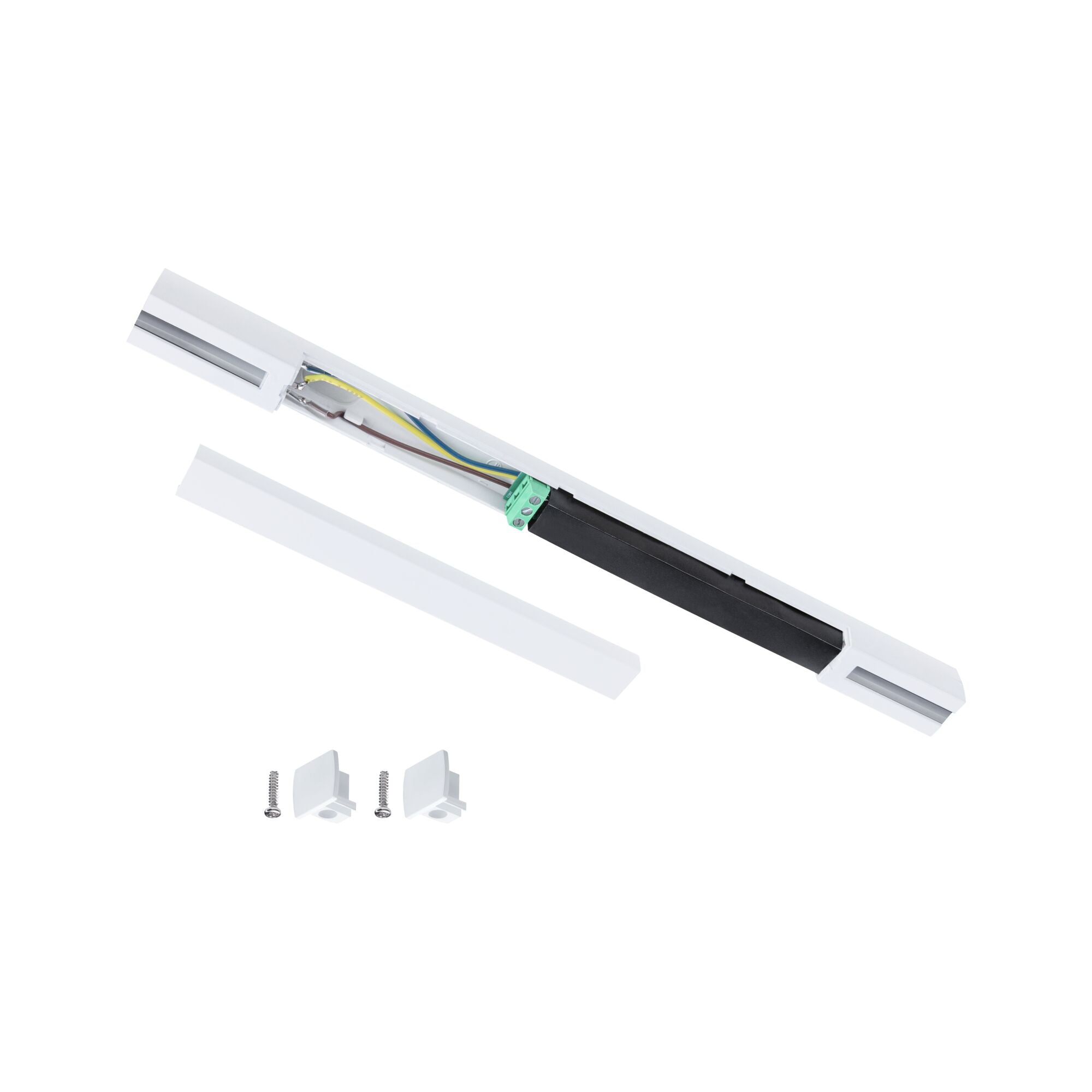 URail Einspeisung Zigbee 3.0 Mitte 304x21mm max. 100W Signalweiß
