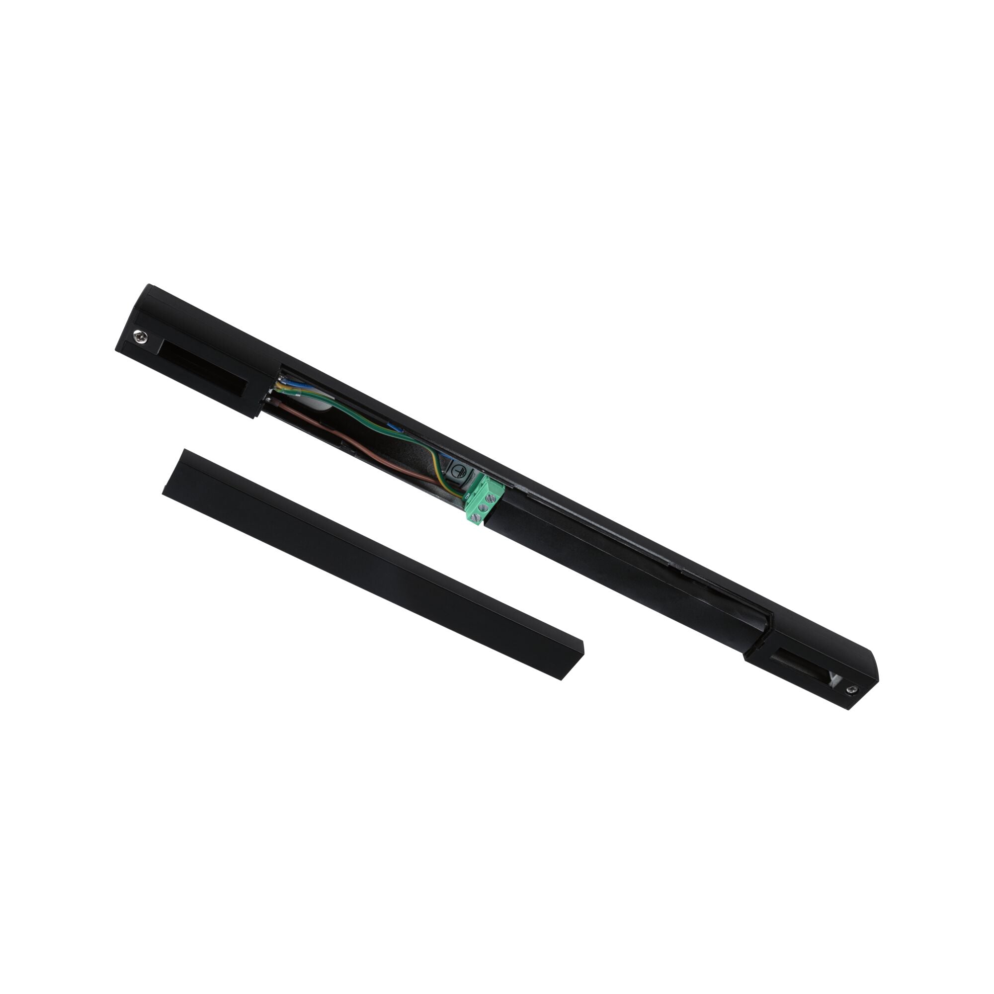 URail Einspeisung Zigbee 3.0 Mitte 304x21mm max. 100W Schwarz matt