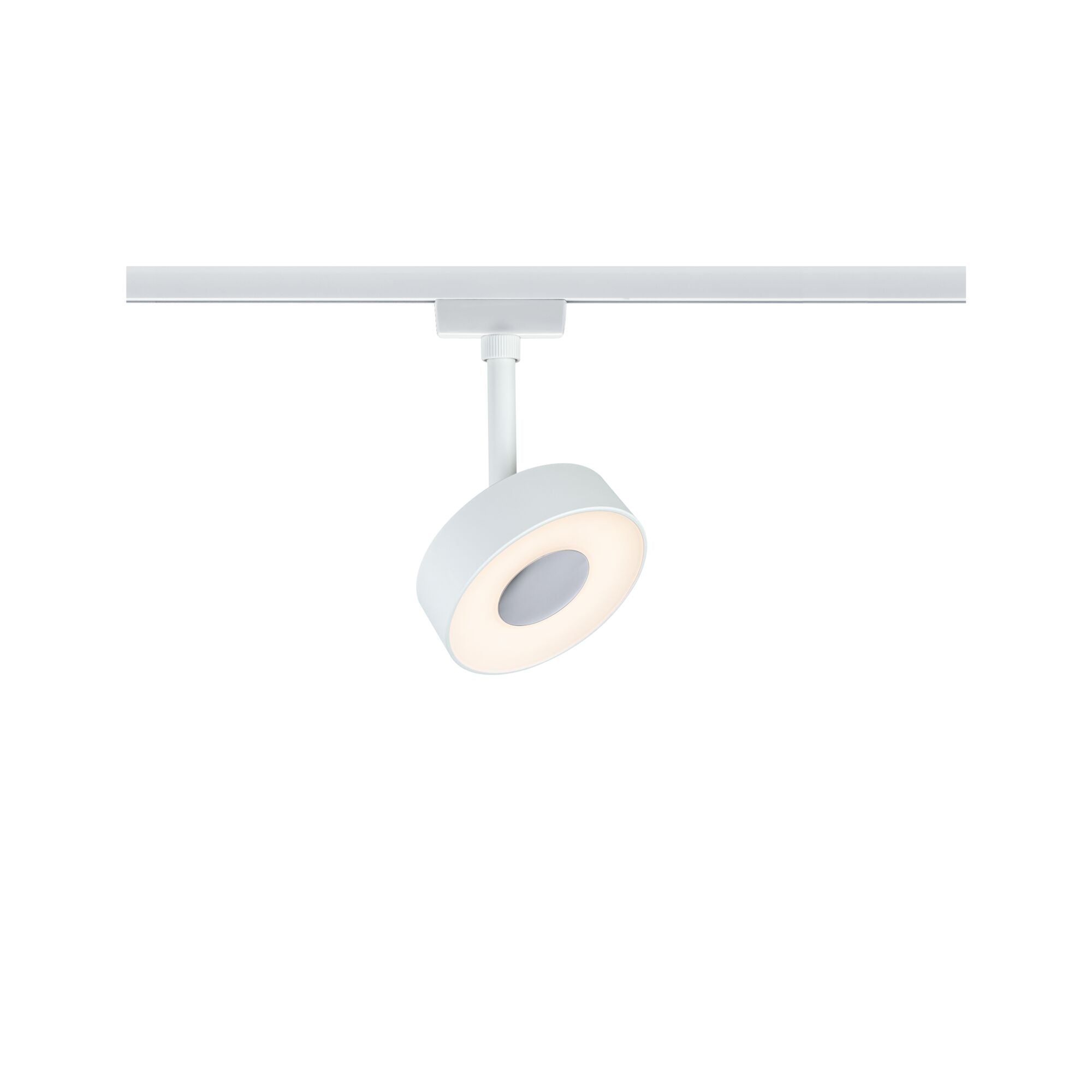 URail LED Schienenspot Circle Einzelspot 210lm 5W White Switch 230V Weiß