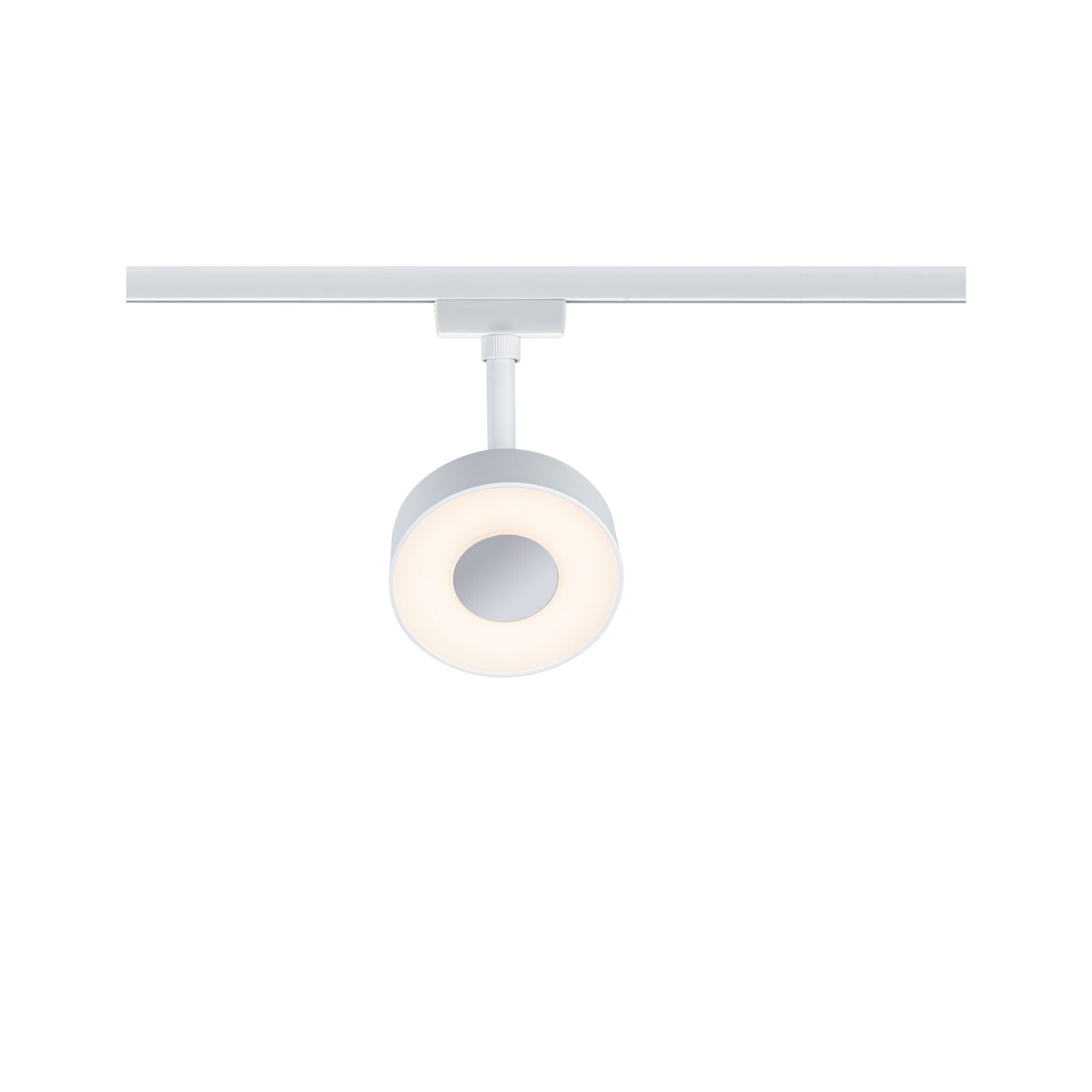 URail LED Schienenspot Circle Einzelspot 210lm 5W White Switch 230V Weiß
