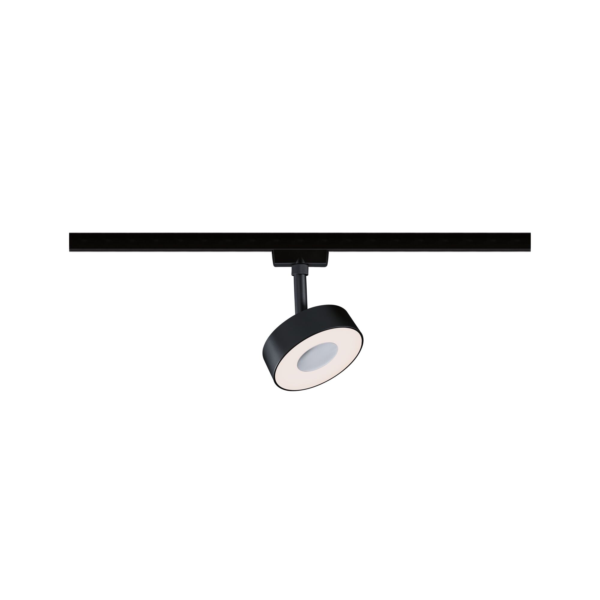URail LED Schienenspot Circle Einzelspot 210lm 5W White Switch 230V Schwarz matt