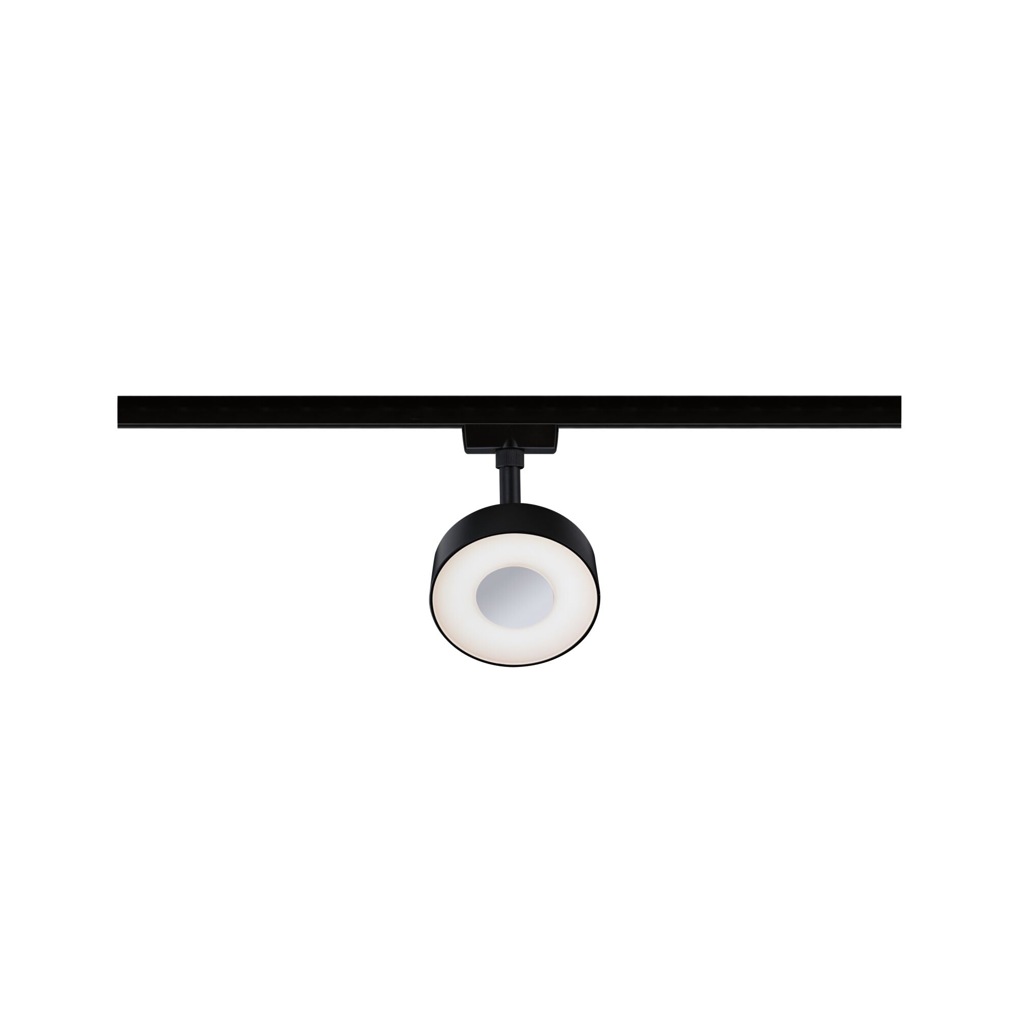 URail LED Schienenspot Circle Einzelspot 210lm 5W White Switch 230V Schwarz matt