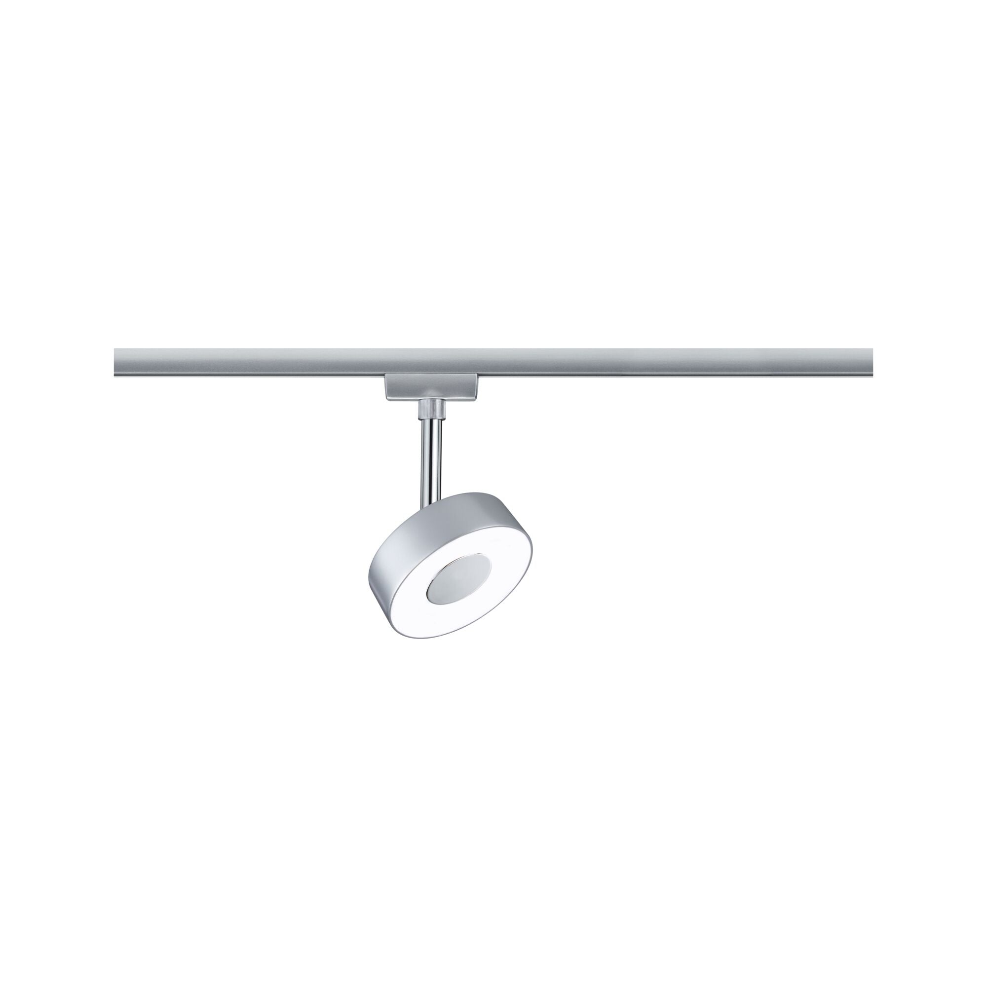 URail LED Schienenspot Circle Einzelspot 160lm 5W 4000K dimmbar 230V Chrom matt