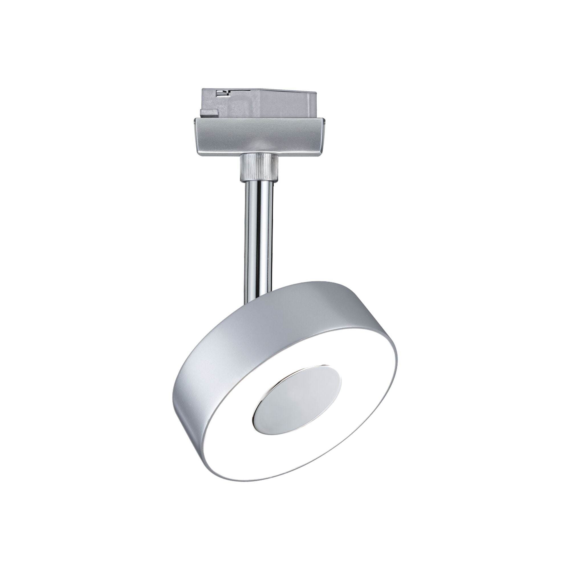 URail LED Schienenspot Circle Einzelspot 160lm 5W 4000K dimmbar 230V Chrom matt
