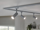 URail LED Schienenspot 3-Step-Dim Tubo Einzelspot 170lm 4W 4000K dimmbar 230V Chrom matt