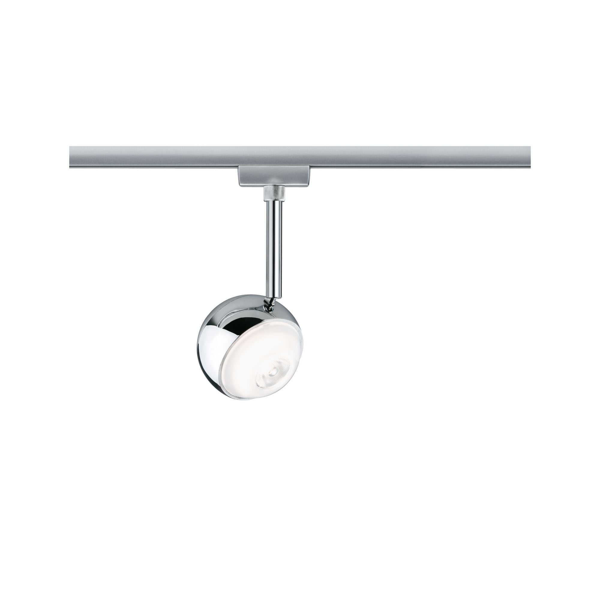 URail LED Schienenspot Capsule II Einzelspot 600lm 6,3W 4000K dimmbar 230V Chrom matt/Chrom