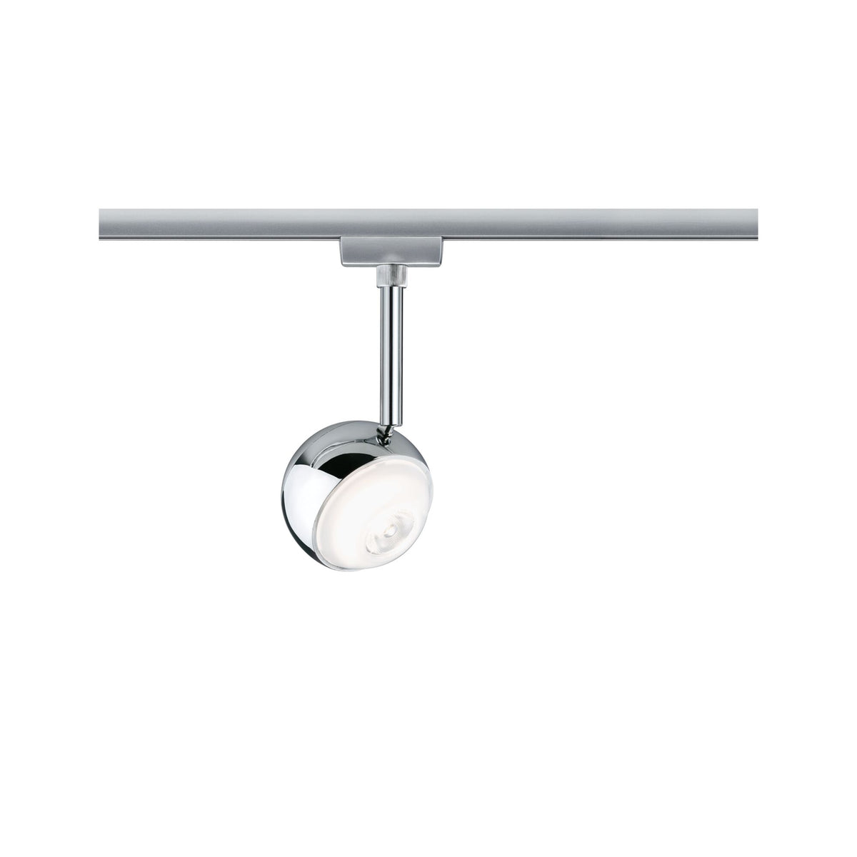 URail LED Schienenspot Capsule II Einzelspot 600lm 6,3W 4000K dimmbar 230V Chrom matt/Chrom