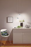 URail LED Pendel Capsule II 440lm 6,3W 4000K dimmbar 230V Chrom matt/Chrom