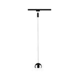 URail LED Pendel Capsule II 440lm 6,3W 4000K dimmbar 230V Schwarz matt/Chrom