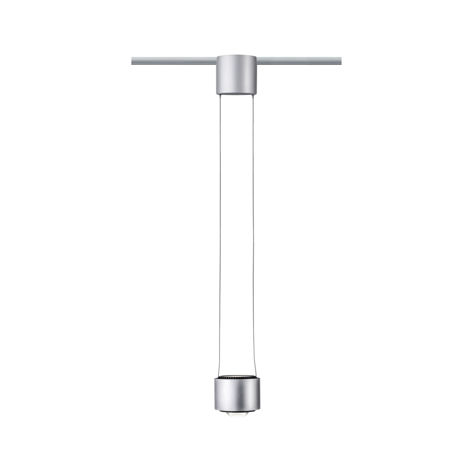 URail LED Pendel Aldan 930lm / 530lm 8,5 / 4,5W 4000K dimmbar 230V Chrom matt/Schwarz