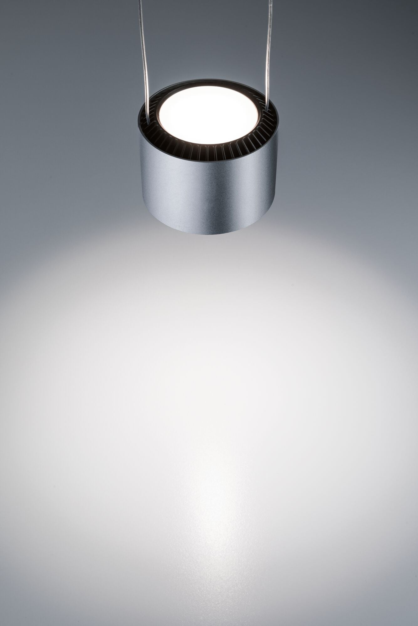 URail LED Pendel Aldan 930lm / 530lm 8,5 / 4,5W 4000K dimmbar 230V Chrom matt/Schwarz