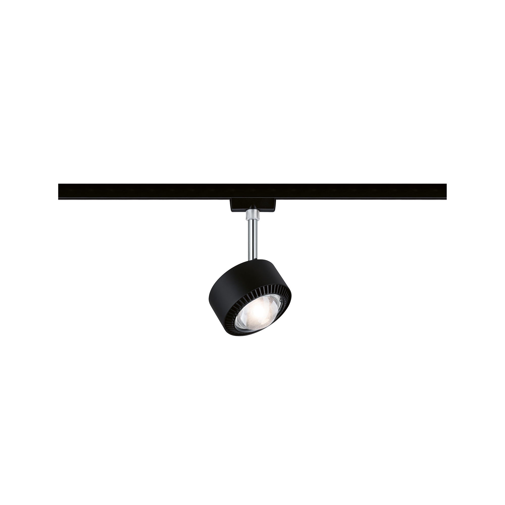 URail LED Schienenspot Aldan Einzelspot 533,8lm 8W 4000K dimmbar 230V Schwarz matt