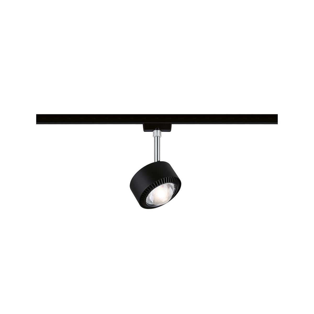 URail LED Schienenspot Aldan Einzelspot 533,8lm 8W 4000K dimmbar 230V Schwarz matt