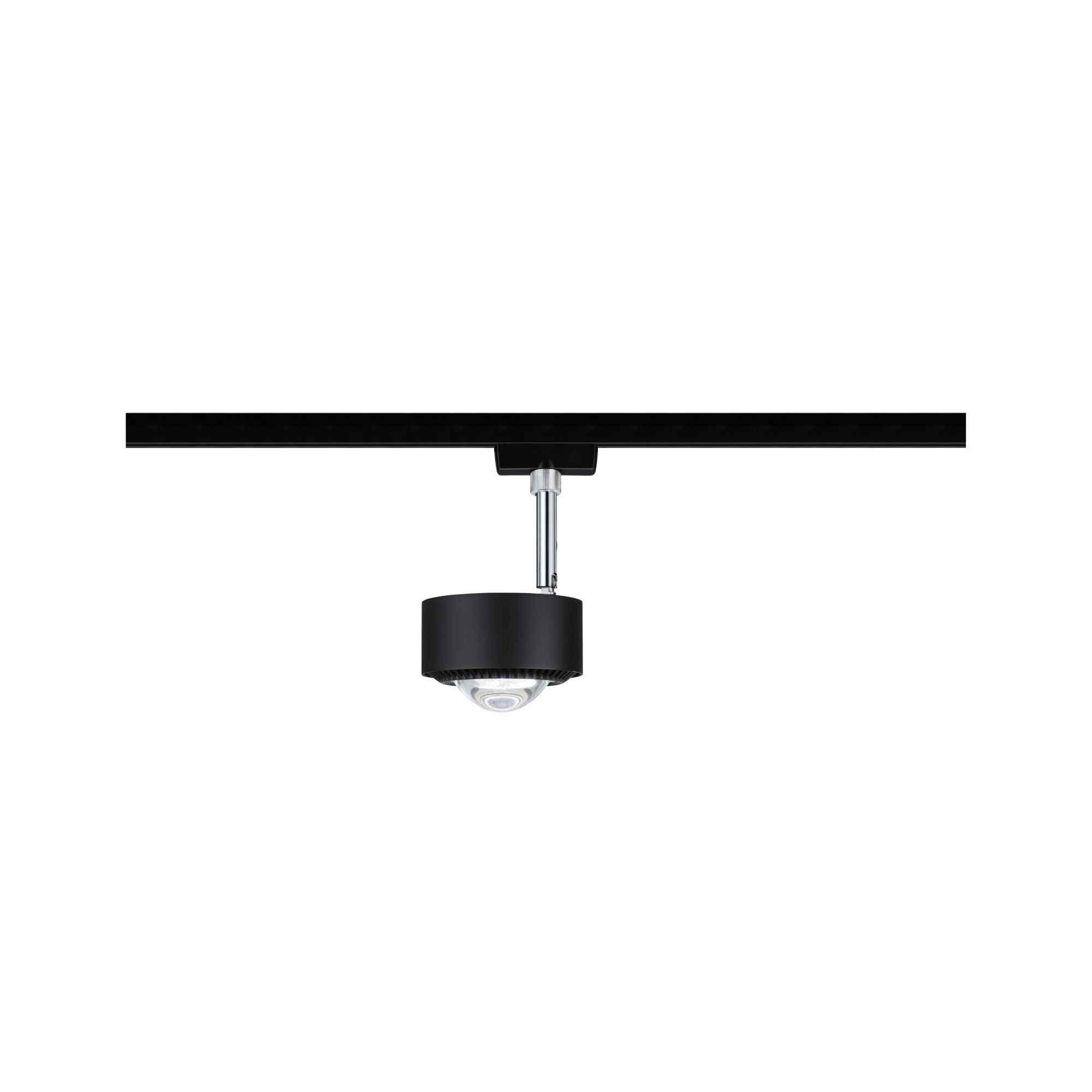 URail LED Schienenspot Aldan Einzelspot 533,8lm 8W 4000K dimmbar 230V Schwarz matt