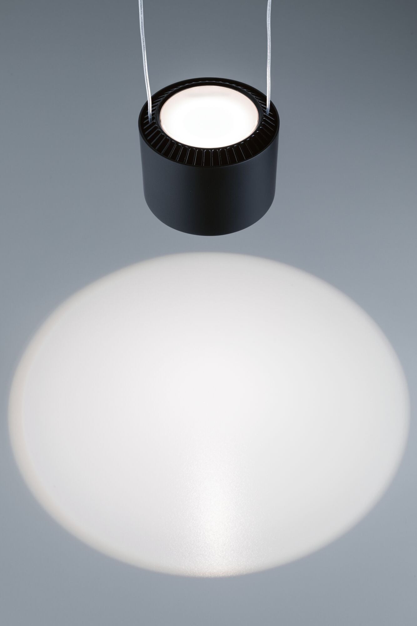 URail LED Pendel Aldan 930lm / 530lm 8,5 / 4,5W 4000K dimmbar 230V Schwarz matt/Schwarz