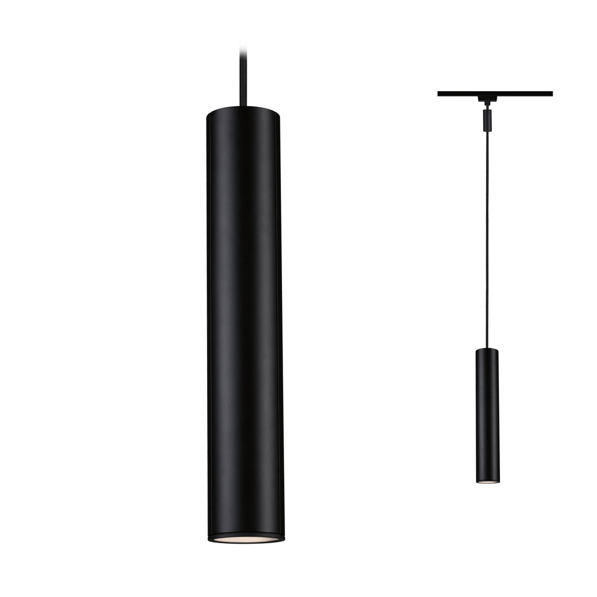 URail Pendel Catalejo GU10 max. 10W dimmbar 230V Schwarz matt