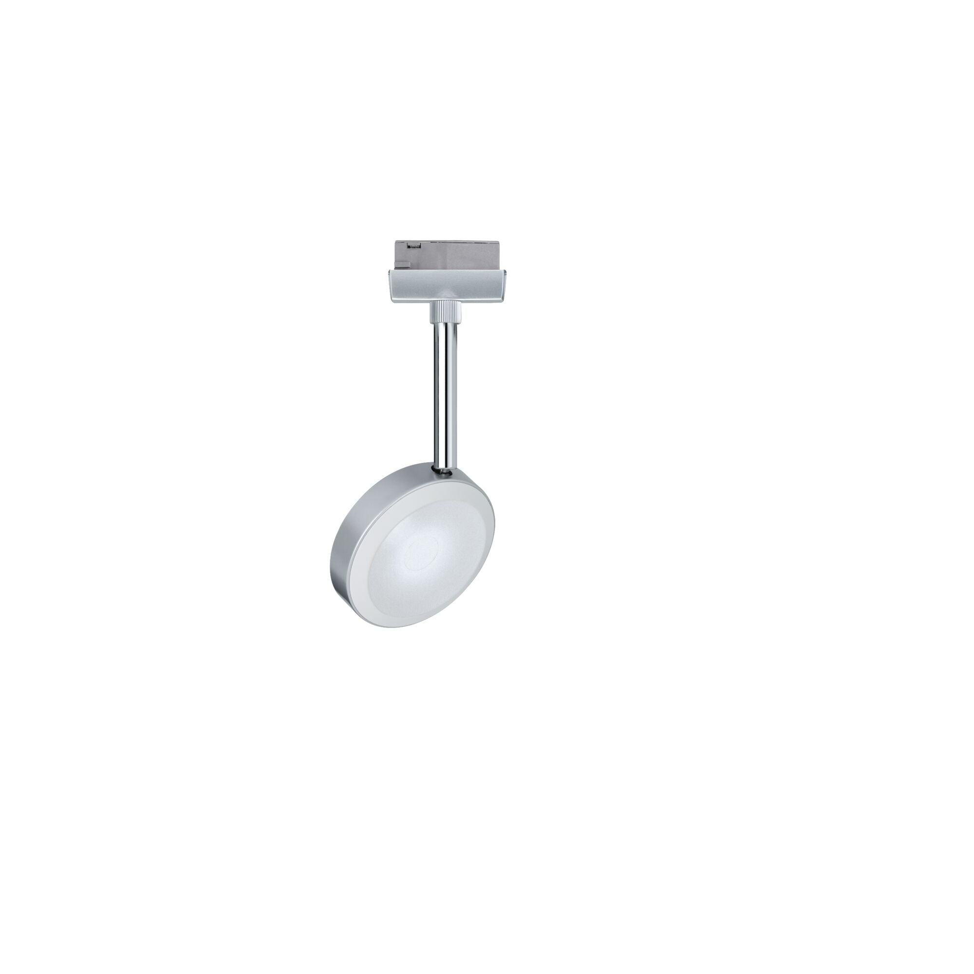 URail LED Schienenspot Discus Einzelspot 375,6lm 5,3W 2700K dimmbar 230V Chrom matt/Chrom