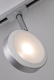 URail LED Schienenspot Discus Einzelspot 375,6lm 5,3W 2700K dimmbar 230V Chrom matt/Chrom