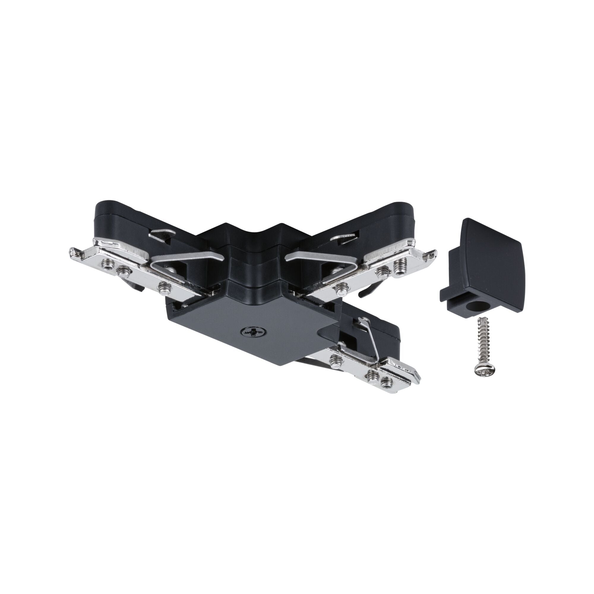 URail Verbinder T-Stück 104x62mm max. 1000W Schwarz matt