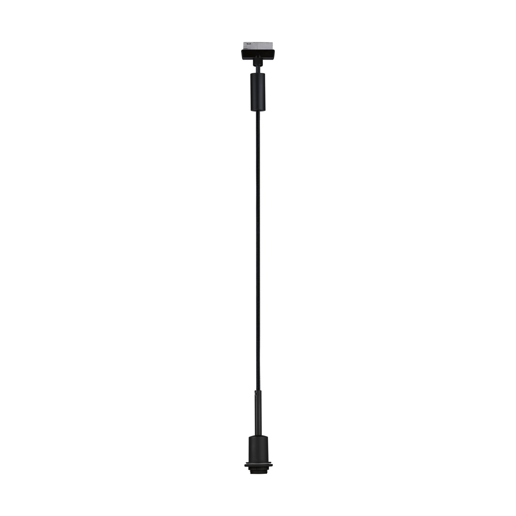 URail Pendel DecoSystems Basic E14 max. 20W dimmbar 230V Schwarz matt