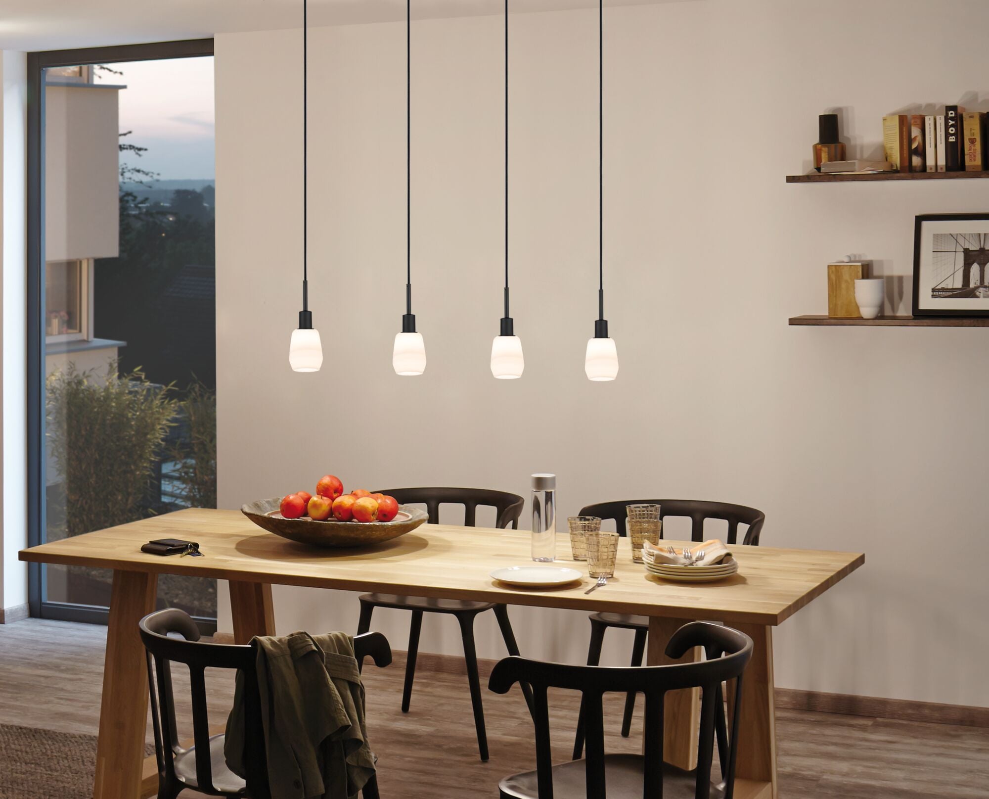 URail Pendel DecoSystems Basic E14 max. 20W dimmbar 230V Schwarz matt