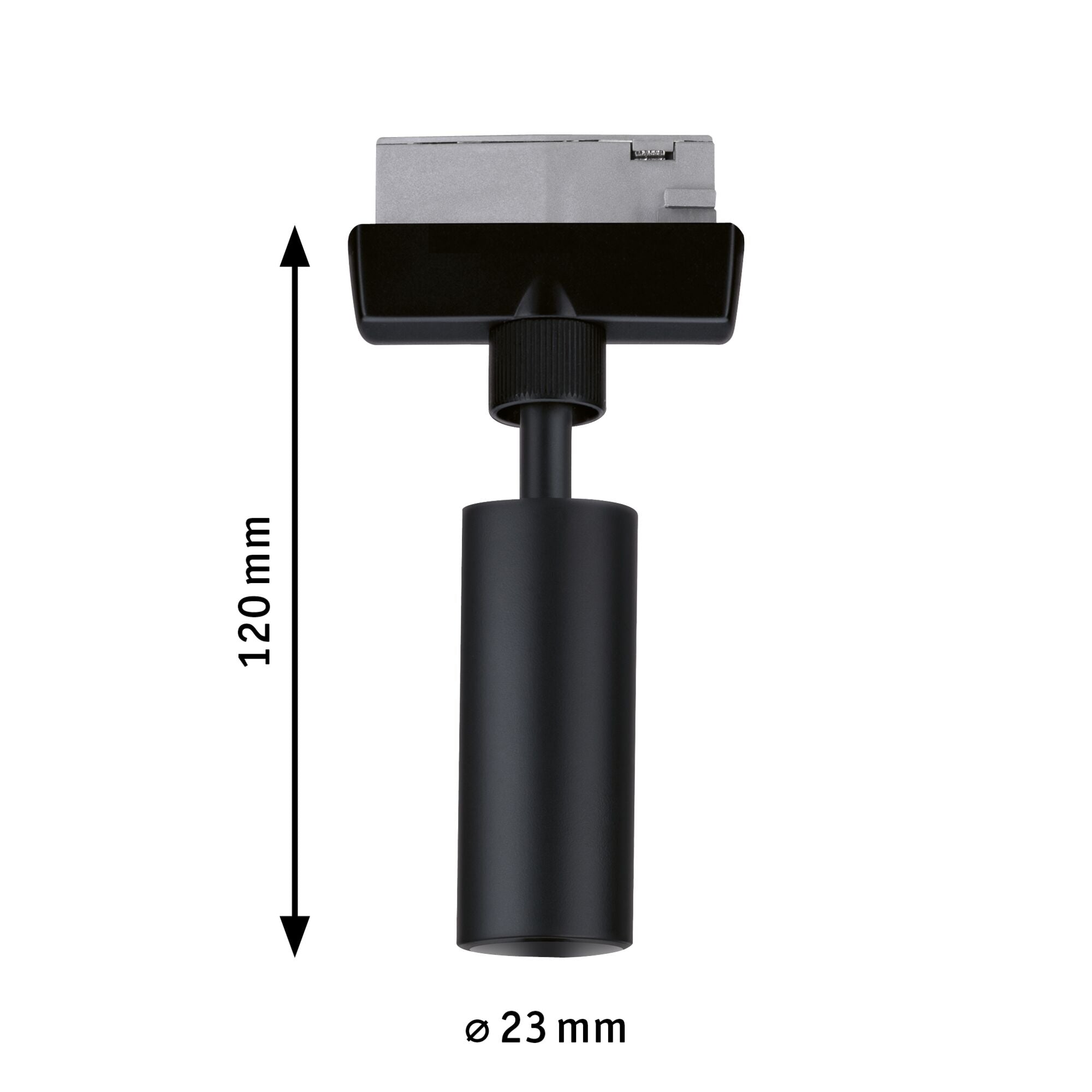 URail Pendeladapter Universal max. 50W 230V Schwarz matt