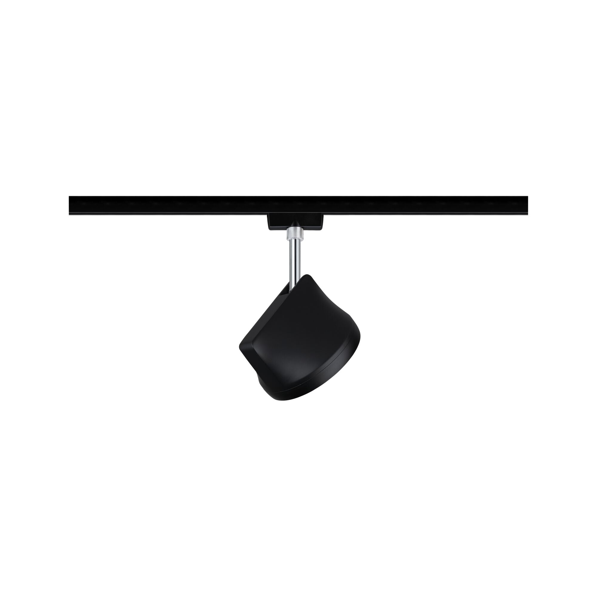 URail LED Schienenspot Arena Einzelspot 800lm 14W 2700K dimmbar 230V Schwarz matt/Chrom